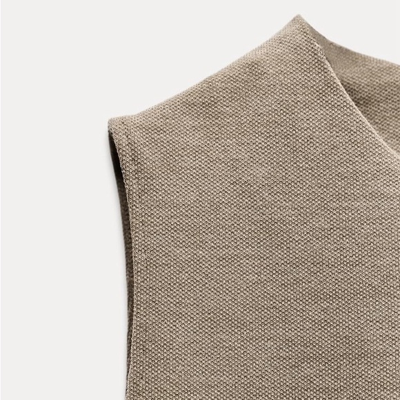 NWT-ZARA SLEEVELESS SOFT TOP - Picture 7 of 8
